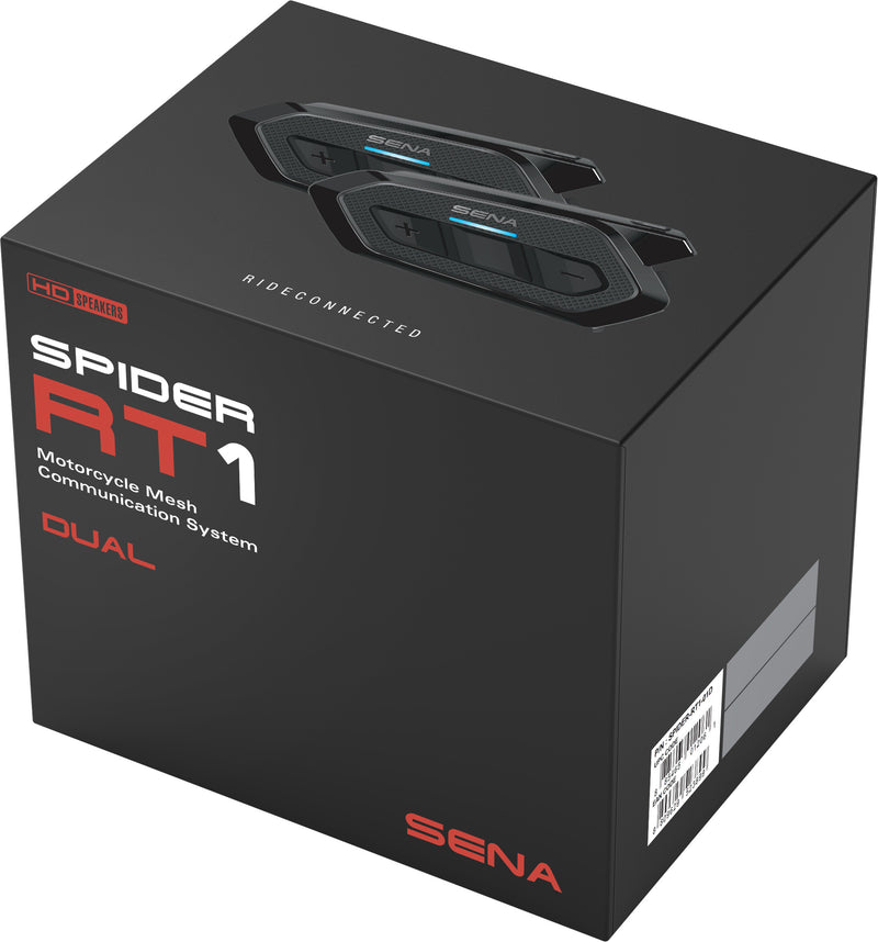 SENA Spider RT1 Mesh Communication System - Dual 3 Button