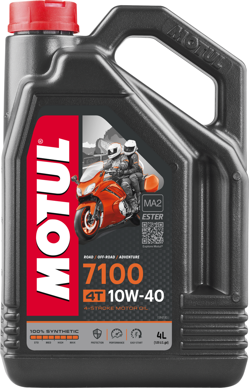 Motul 7100 4T Oil - Synthetic OIL 10w40 4-1 1l