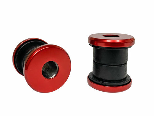 Pro One Handlebar Riser Damper Kit - Polyurethane Bushing RED Anodi