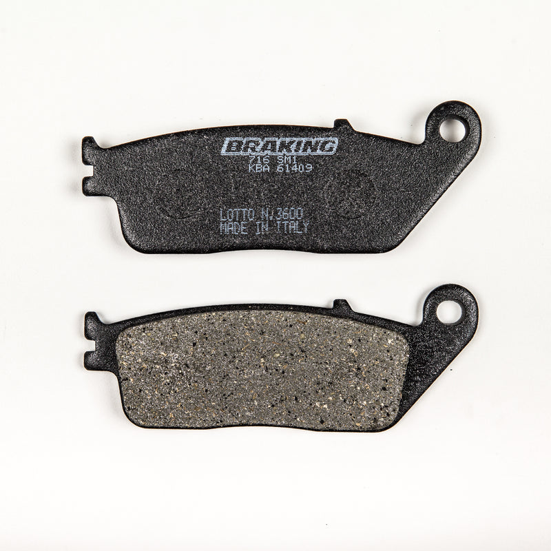 Braking Semi-Metallic Brake Pads - PAD SET Semi-Metallic