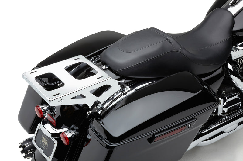 Cobra Detach 2-up Tour Pack - Mount Chrome FLH/FLT 2014-2025