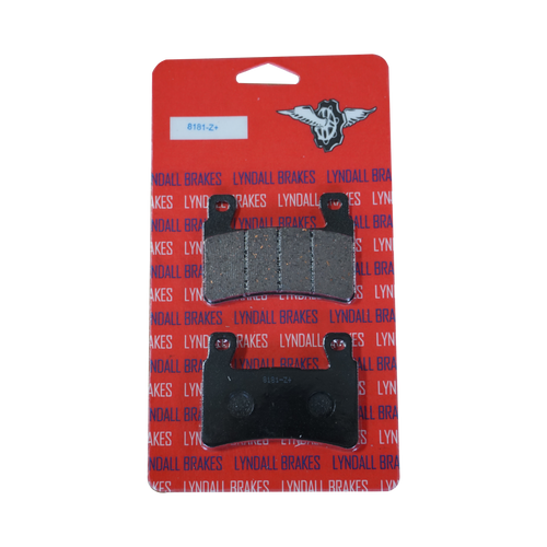 Lyndall Brakes Z Plus Brake Pads - PAD Z+ 2015-2024 Softail