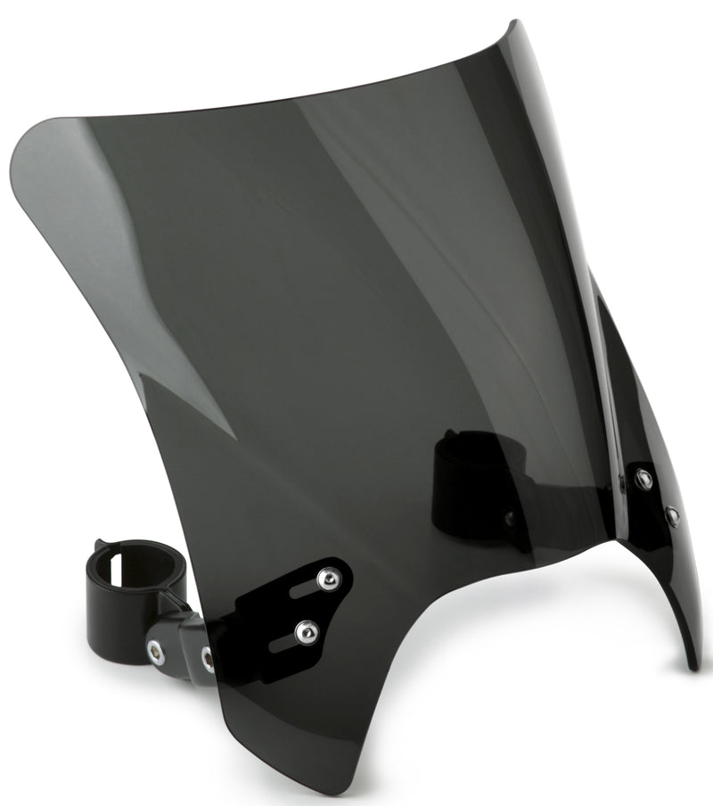 National Cycle Mohawk Windshield - Dark Tint Black Hardware