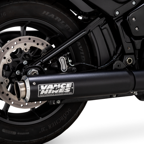 Vance and Hines Supersport Slip-On Exhaust — Harley-Davidson Softail Supersport
