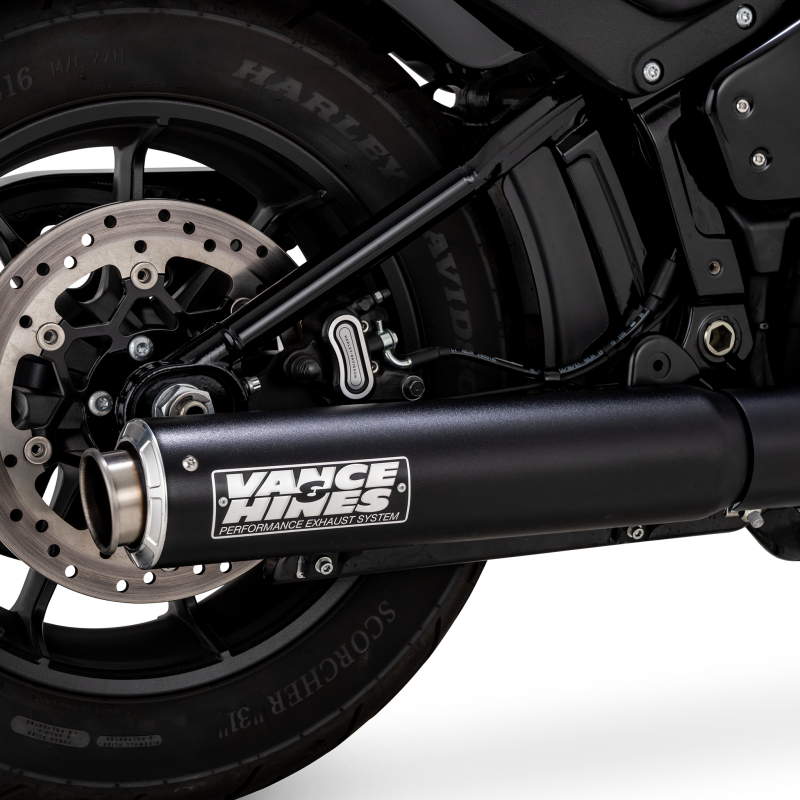 Vance and Hines Supersport Slip-On Exhaust — Harley-Davidson Softail Supersport