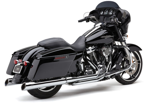 Cobra 911 UPPERCUT SLIP-ONS CHROME FLH/FLT 17-22 - 2017-2025