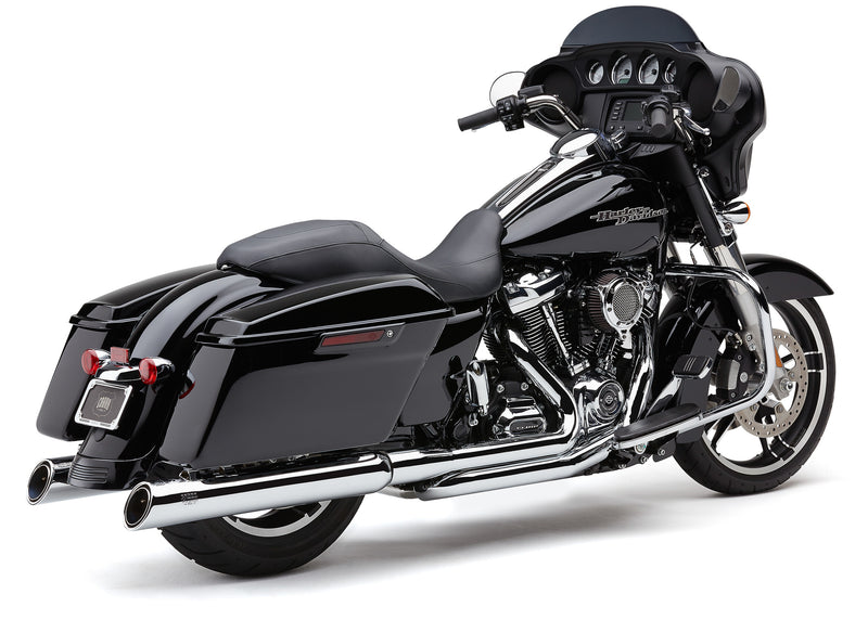 Cobra 912 UPPERCUT SLIP-ONS CHROME FLH/FLT 95-16 - 909 Uppercut Slip-ONS Chrome…