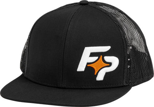 Fire Power Flat Bill Hat - FP HAT Black