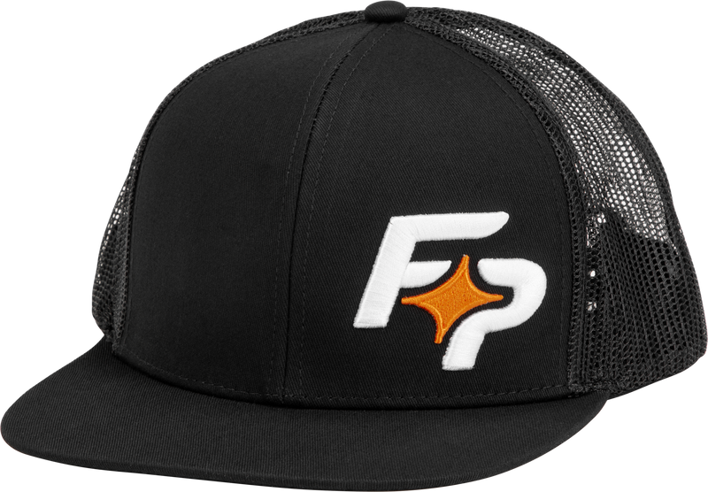 Fire Power Flat Bill Hat - FP HAT Black