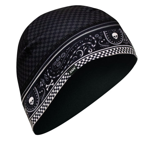Zan Sportflex Helmet Liner/Beanie - Classic Carbon Weave