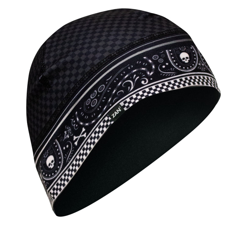 Zan Sportflex Helmet Liner/Beanie - Classic Carbon Weave