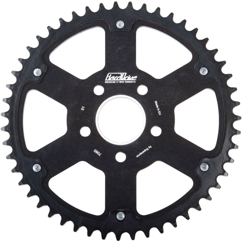 Harddrive Carbon Tooth Sprocket - 48t Black / Black 1984-2022
