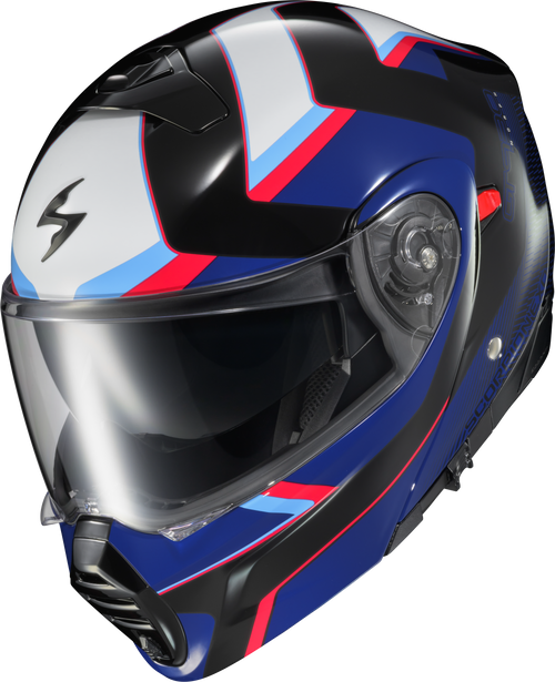 Scorpion EXO EXO-GT930 Transformer Helmet - Morph Blue/RED 2x