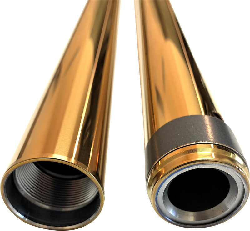 Pro One Fork Tubes - Gold Fork Tubes 49mm 25 1/2