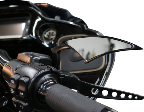 Baggernation Power Mirrors - Black 5.75