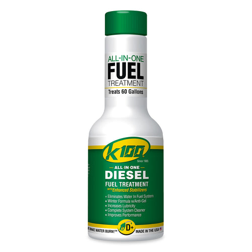 K100 Diesel Fuel Treatment - W/Revitalizer Stabilizer/Cetane Booster