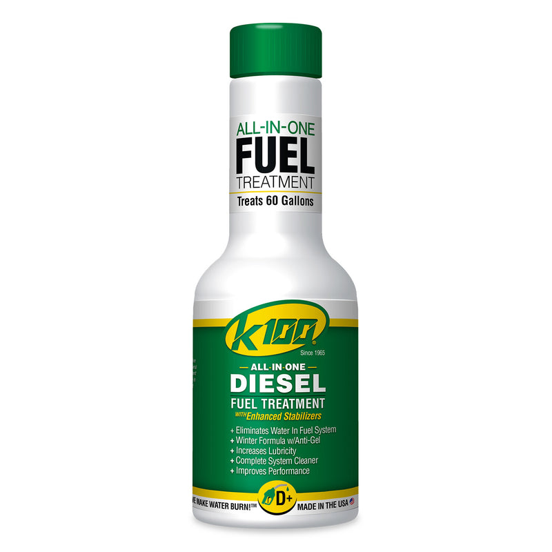 K100 Diesel Fuel Treatment - W/Revitalizer Stabilizer/Cetane Booster