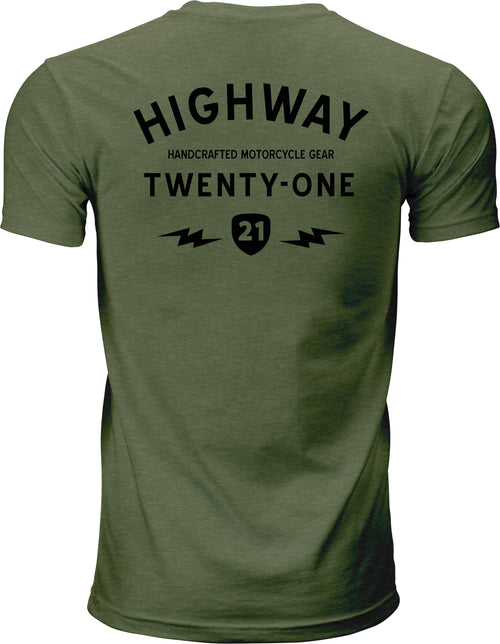 Highway 21 Halliwell Tee - Green 3x