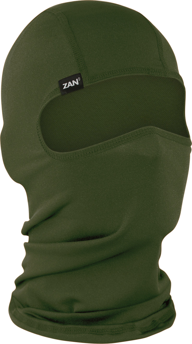Zan Polyester Balaclava - Olive Drab