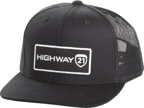 Highway 21 Corporate Hat - Black