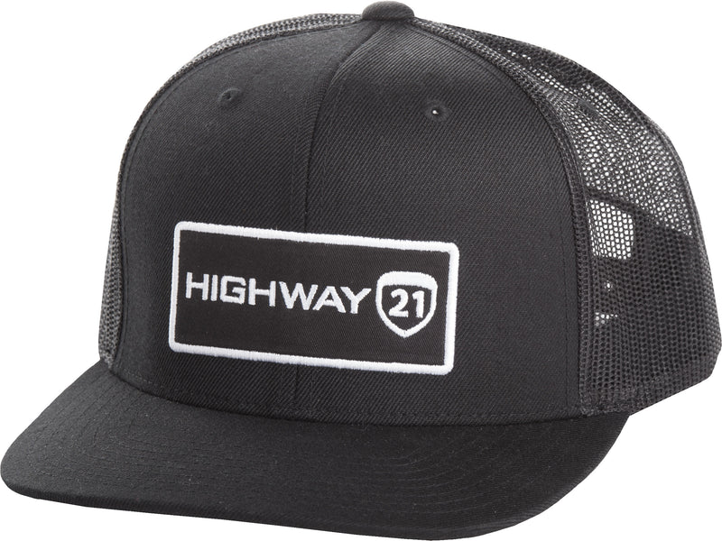 Highway 21 Corporate Hat - Black