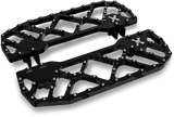 Burly Brand MX-Evolution Floorboards - FLH/FLT — Harley-Davidson Electra Glide, Electra Glide Classic, Electra Glide Ultra Classic (1955-2026)