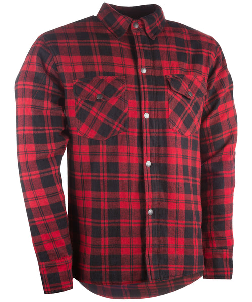 Highway 21 Marksman Flannel - Black/RED LG