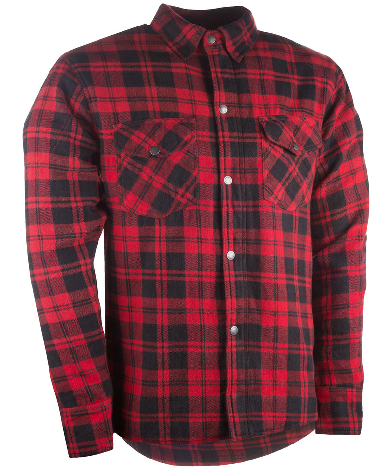 Highway 21 Marksman Flannel - Black/RED LG