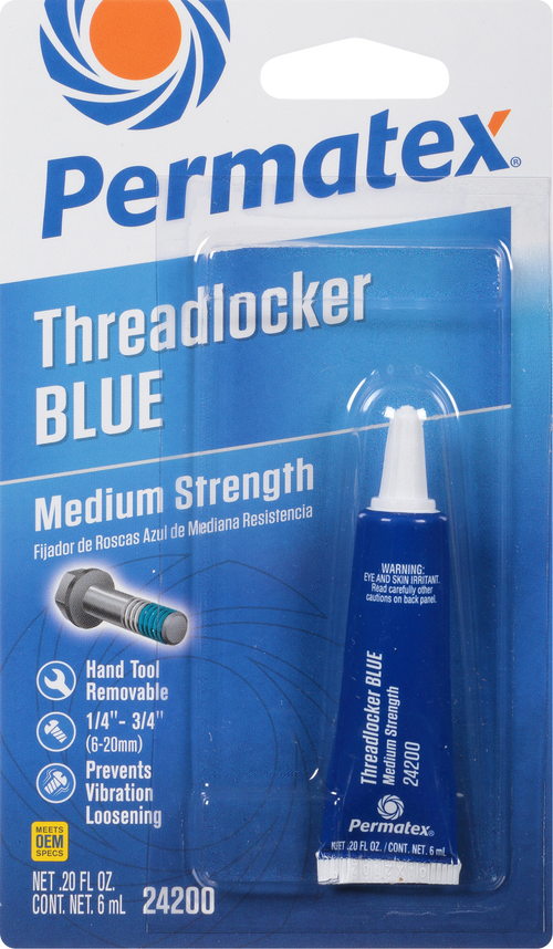 Permatex Liquid Threadlocker - Blue 6 ML