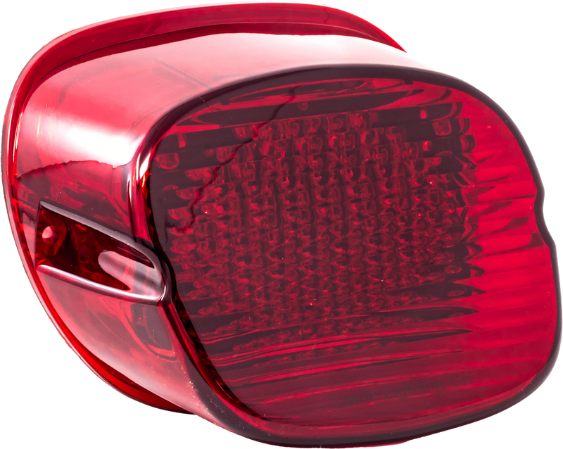 Letric Lighting Co Deluxe Strobing LED Tailight - RED Lense