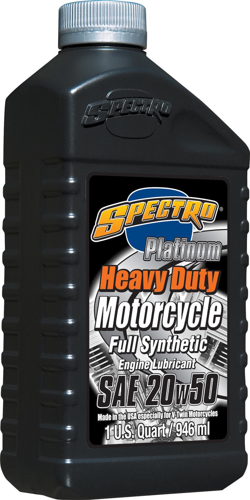 Spectro Platinum Full Syn Oil Heavy Duty - M/C Full SYN HD OIL 20w50 1qt