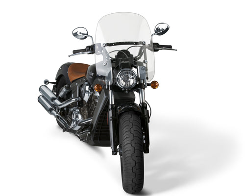 National Cycle Spartan Windshield - 16.25 Clear Quick Release Indian
