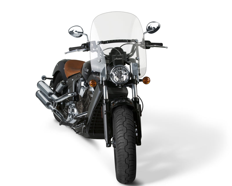 National Cycle Spartan Windshield - 16.25 Clear Quick Release Indian