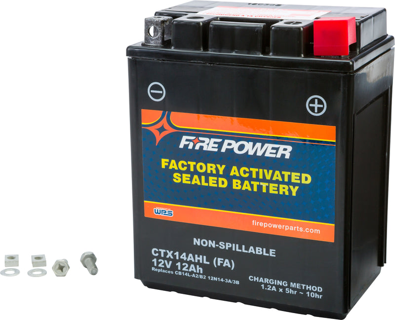 Fire Power Factory Activated Sealed Battery - Ctx14ahl/Cb14l-A2 Sealed Factory…