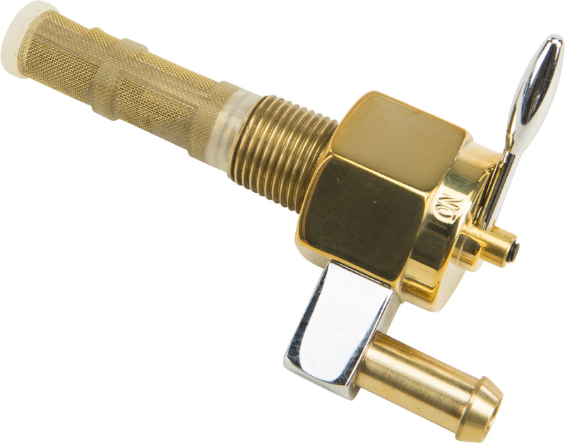 Harddrive Brass Petcock - HEX 3/8 IN Downward Position