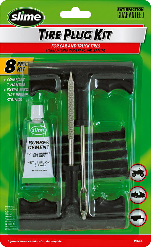 Slime Tire Repair Plugger Kit - T-Handle Type