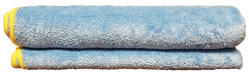 Wizards Detail Cloth Blue 23"x16" Microfiber - Harley & Indian V-Twin