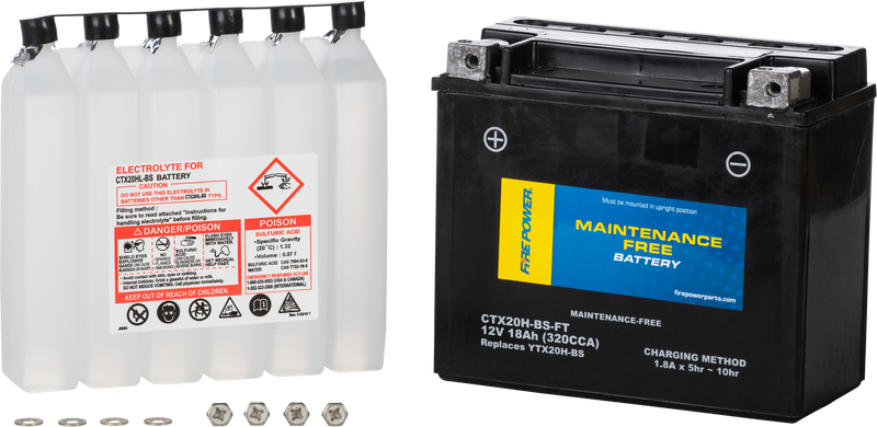 Fire Power Maintenance Free Sealed Battery - Ctx20h-BS-FT Maintenance Free