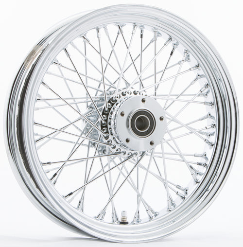 Harddrive Front 60 Spoke Wheels - 60-SPK DD Chrome 16x3.5 Wide-HUB 3/4