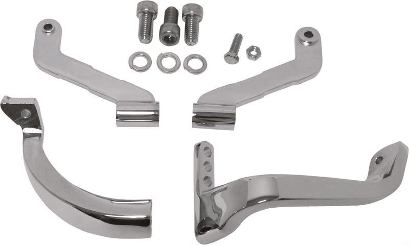 Harddrive Front Floorboard Mounts - Chrome FRT FLH/FLT 1993-2009 Tour CVO 2006-…