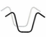 Burly Brand Narrow Apehanger Bars 16" Rise 1" Black - Harley Narrow Glide