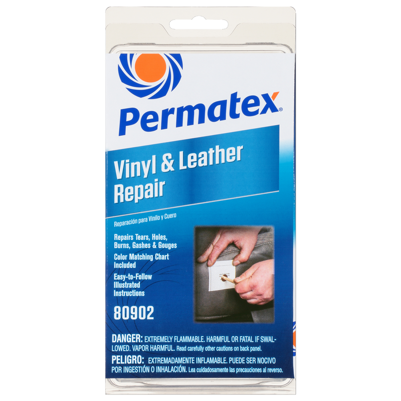 Permatex Pro Series Leather/Vinyl Repair Kit - & Leather Repair