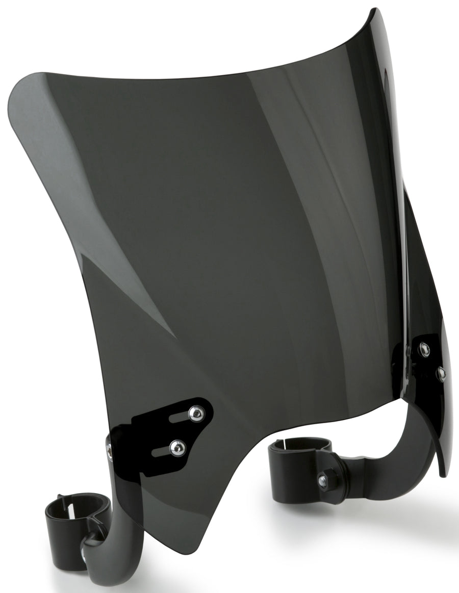 National Cycle Mohawk Windshield - Dark Tint Black Hardware