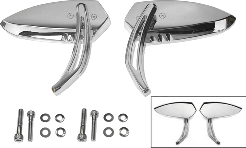 Harddrive Strike Mirror - Chrome PR