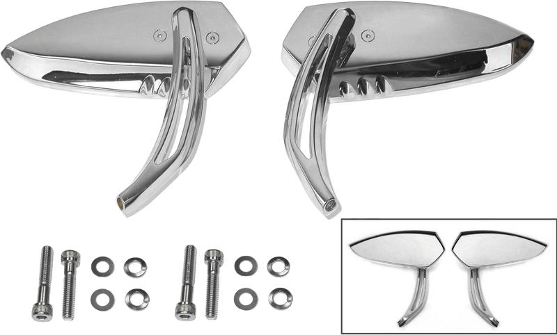 Harddrive Strike Mirror - Chrome PR