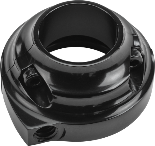 Harddrive Billet Throttle Clamp - Single Cable Screw IN Style Black