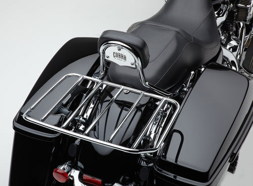 Cobra Detach backrest short - Chrome FLH/FLT 2009-2025