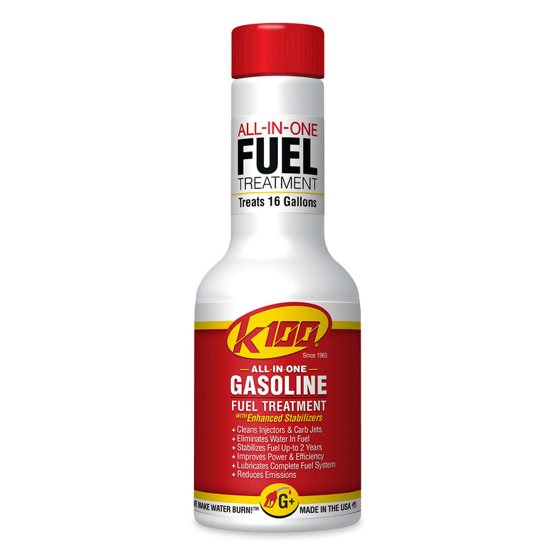 K100 Gasoline Treatment - W/Revitalizer Stabilizer/Octane Booster