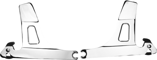 Harddrive Detachable Sissy Bar Side Plates - Chrome Dyna