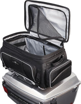 Nelson-Rigg Traveler Tour Trunk Rack Bag Black - Harley & Indian Touring